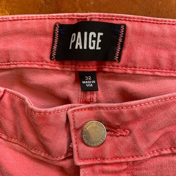 Paige Transcend Verdugo Ankle Ultra Skinny (Tulip) - Picture 7 of 8